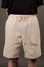 Load image into Gallery viewer, Äkta Norr Drawstring Twill Shorts Natural
