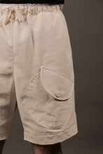 Load image into Gallery viewer, Äkta Norr Drawstring Twill Shorts Natural