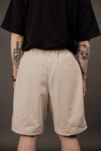 Load image into Gallery viewer, Äkta Norr Drawstring Twill Shorts Natural