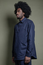 Load image into Gallery viewer, Sundial Twill Shirt Midnight Blue