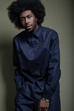 Load image into Gallery viewer, Sundial Twill Shirt Midnight Blue