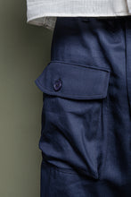 Load image into Gallery viewer, Twill Trouser Midnight Blue
