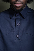Load image into Gallery viewer, Sundial Twill Shirt Midnight Blue
